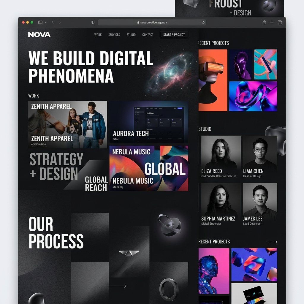 Custom Web Design Portfolio Project - SuperSonic Restaurant by premium freelance web designer Syed Safi Ali